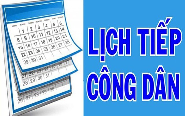 THÔNG BÁO Tiếp dân định kỳ tháng 01 năm 2025